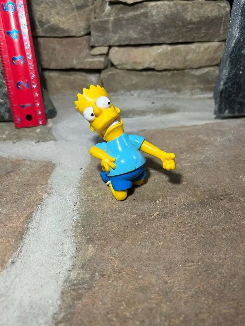 BART Simpson PVC figure from The Simpsons 1990 2”